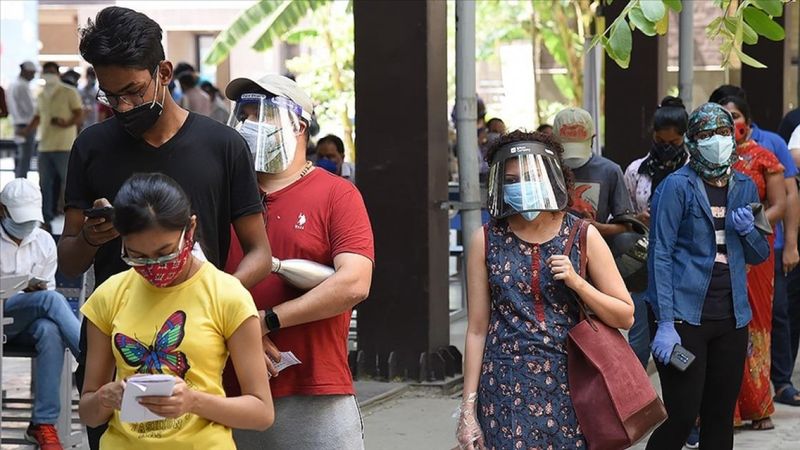 Hindistan'da vaka sayısı 20 milyonu geçti