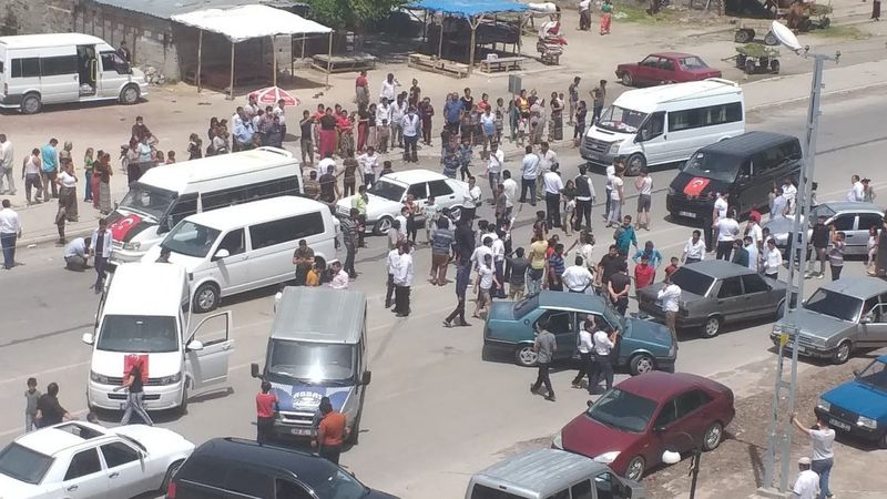 Osmaniye'de oluşan kalabalık şoke etti