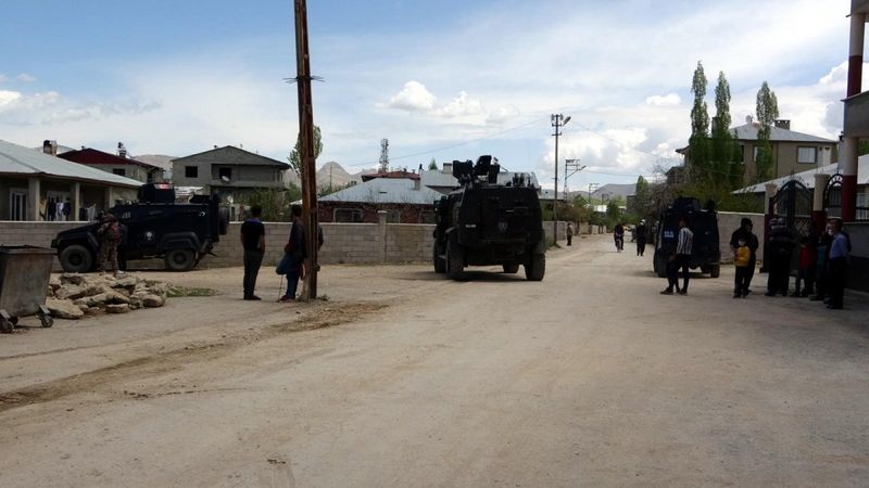 Van'da yanmış erkek cesedi bulundu