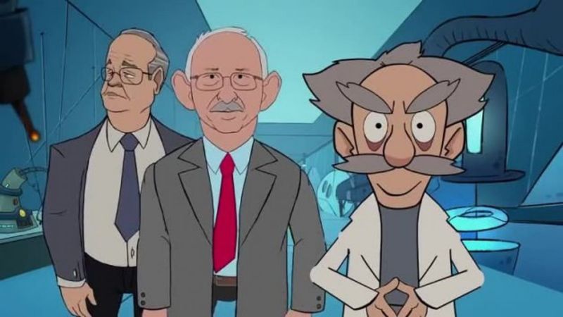 AK Parti'den CHP'ye animasyonlu gönderme