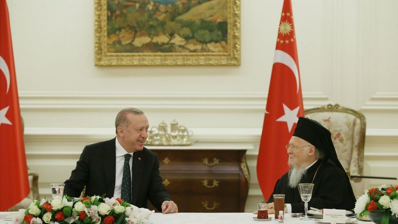 Cumhurbaşkanı Erdoğan, azınlık cemaat temsilcileriyle iftarda bir araya geldi
