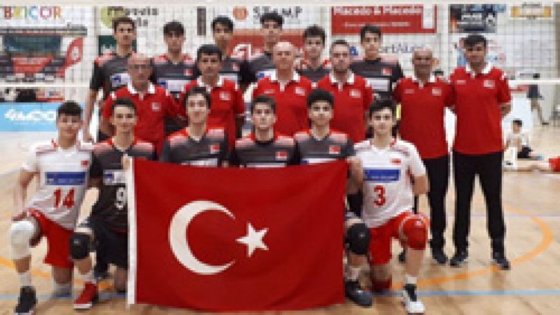 17 Yaş Altı Erkek Voleybol Milli Takımı Avrupa Şampiyonası'nda
