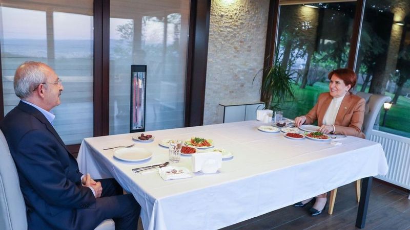 Meral Akşener ile Kemal Kılıçdaroğlu iftarda bir araya geldi