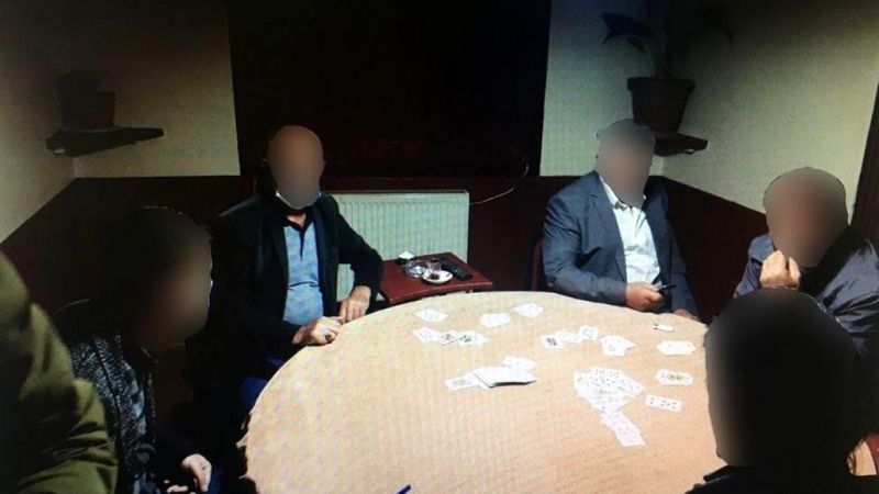 Bayburt'ta kumar oynayanlara baskın yapıldı