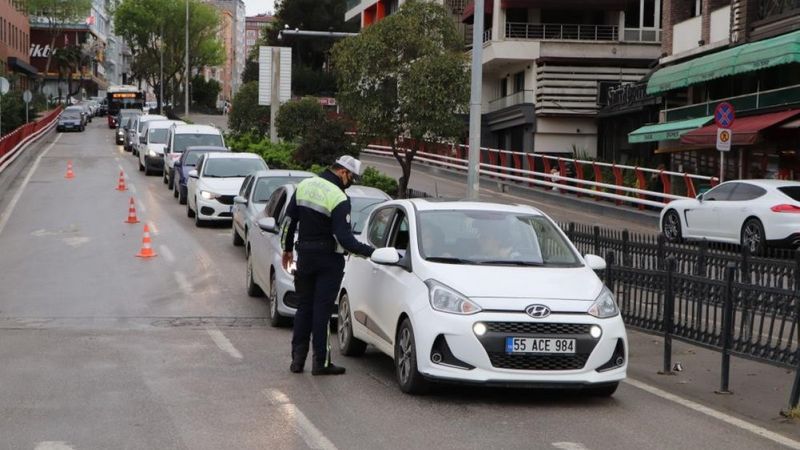 Samsun'da tam kapanma döneminde 4,3 milyon lira ceza kesildi