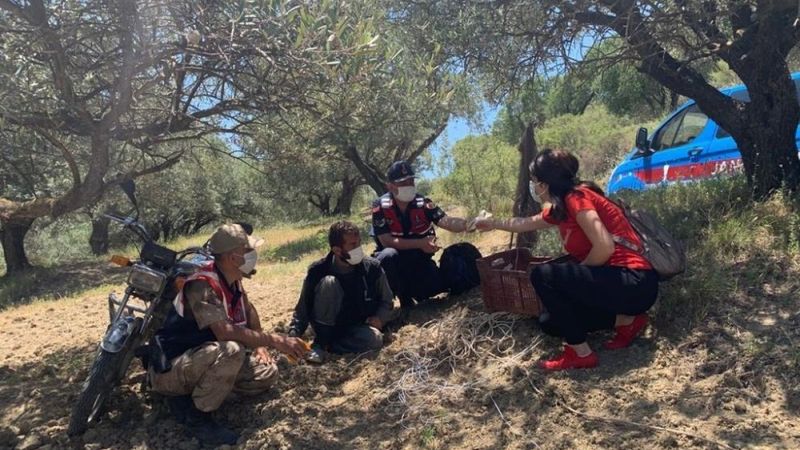 Hatay'da saka kuşunu yakaladı: 14 bin 357 lira ceza aldı