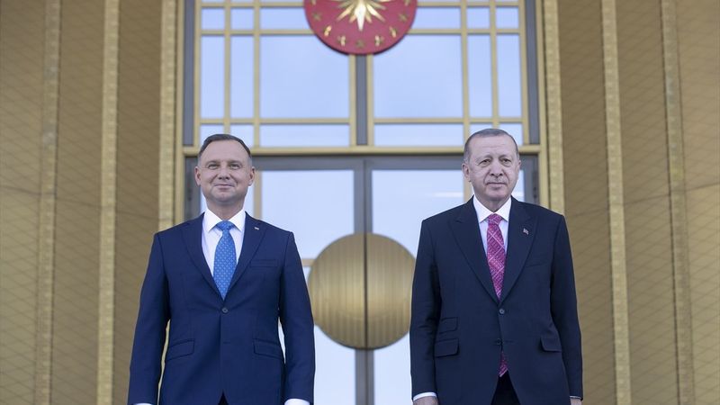 Polonya Cumhurbaşkanı Duda, Ankara'da