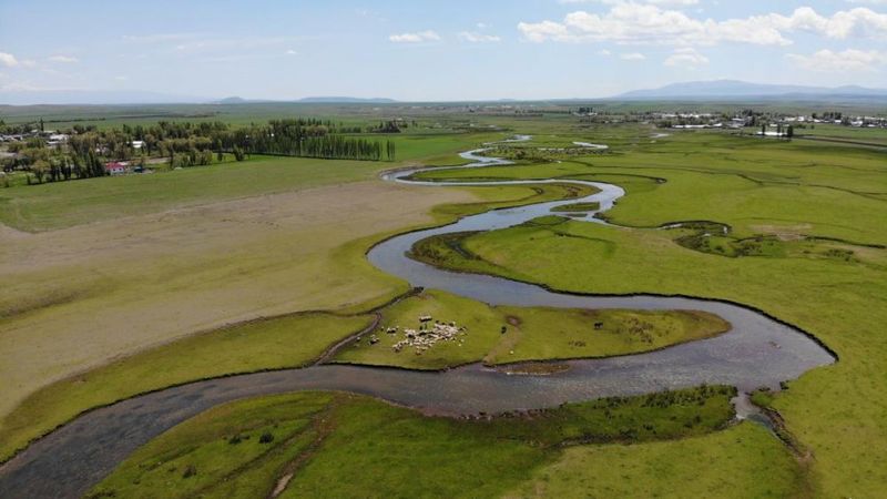 Kars'ta seyrine doyulmaz görüntüler