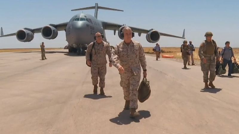 ABD'li komutanlardan terör örgütü YPG'ye ziyaret