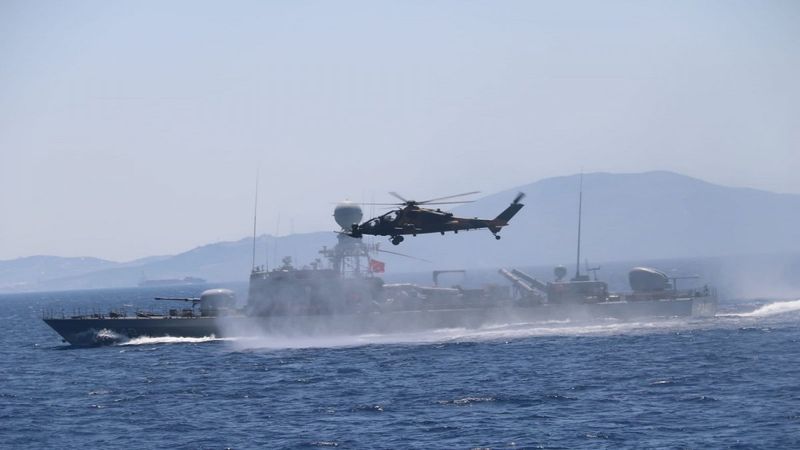 MSB'den Denizkurdu-2021 tatbikatı paylaşımı