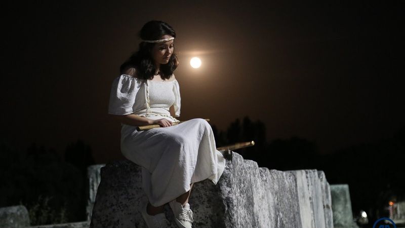 Muğla'da Stratonikeia Antik Kenti'nin belgesel çekimleri başladı