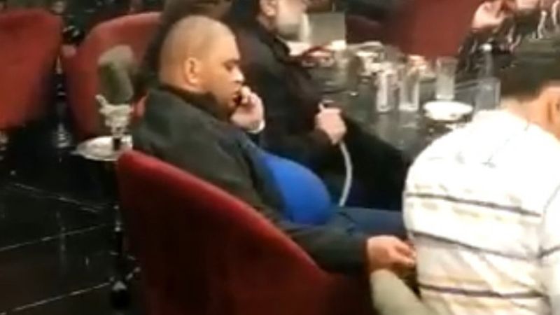 Fatih’te nargile kafeye polis baskını