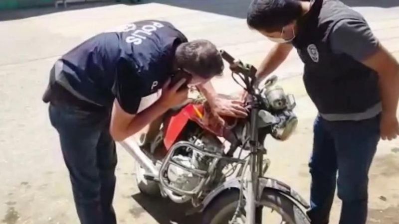 Şanlıurfa'da 154 çalıntı motosiklete el konuldu