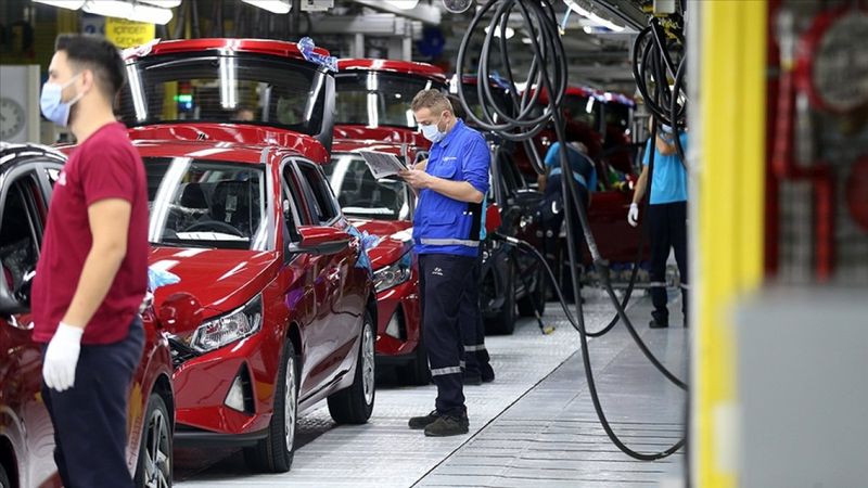 Sanayi kenti Kocaeli'de günde 1.521 araç üretildi