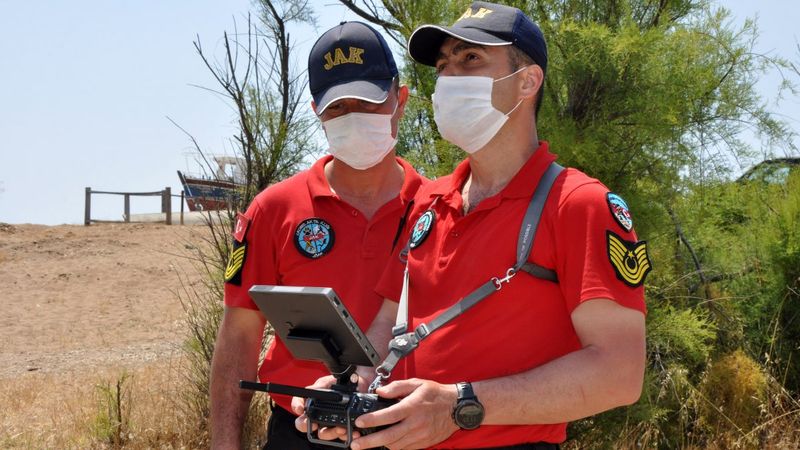 Antalya'da kaybolan kampçıyı arama çalışmaları devam ediyor