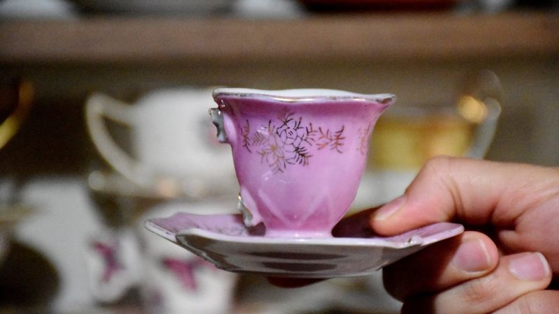 Malatya'da 3 bin kahve fincanı ile koleksiyon yaptı