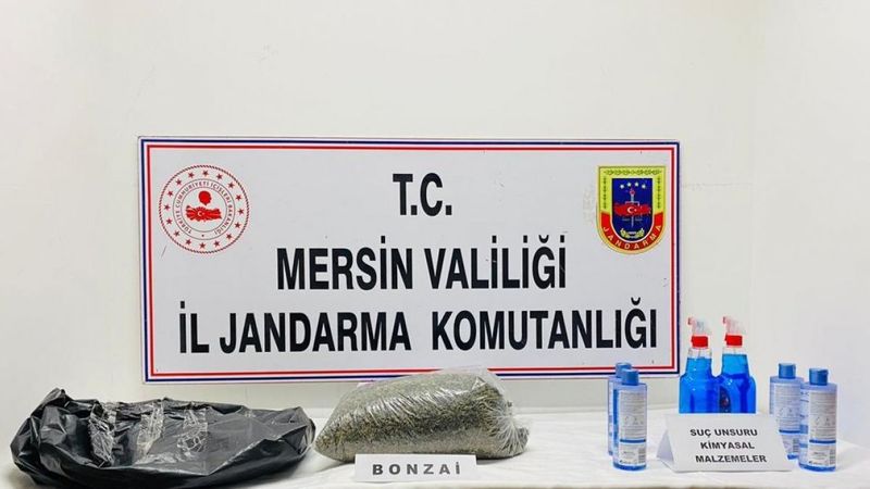 Mersin'de uyuşturucu operasyonu