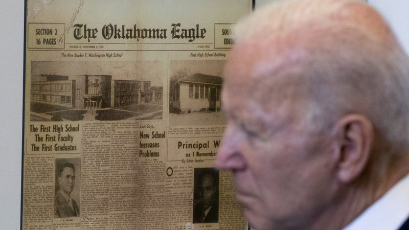 Joe Biden, Tulsa’yı ziyaret eden ilk ABD Başkanı oldu