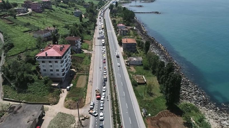 Rize'ye 40 bin kişi geldi, korkulan vaka artışı olmadı