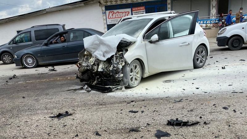 Ankara'da trafik kazası: 4 yaralı