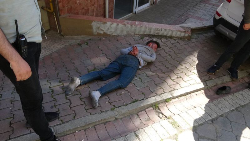 Samsun'da kovalamaca sonunda yakalanan şahıstan pes dedirten savunma