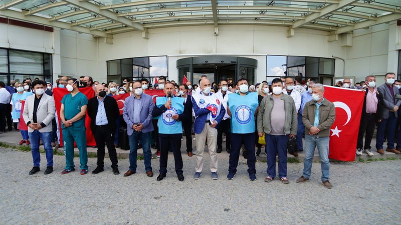 Kastamonu'da hasta yakını muayene sırasında doktora saldırdı iddiası