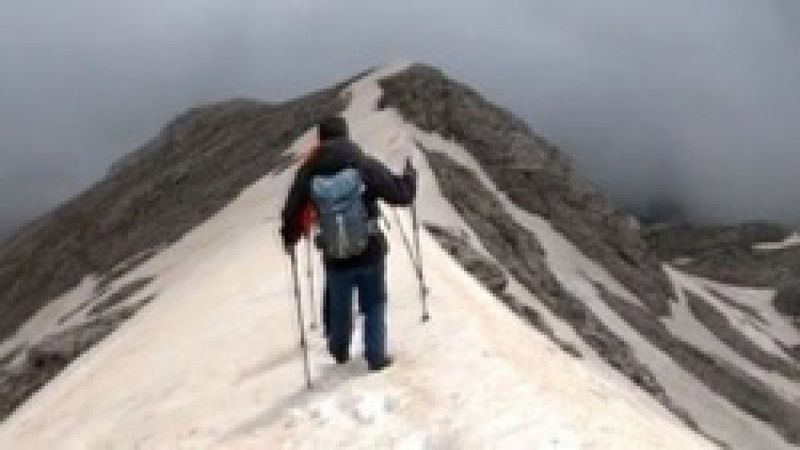 Uludağ’ın puslu zirvesinde tehlikeli yolculuk