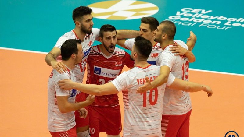 A Milli Erkek Voleybol Takımı şampiyon oldu