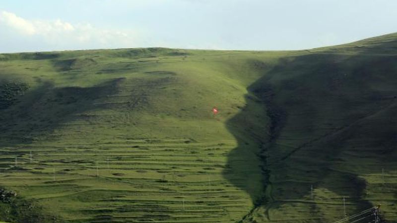 Atatürk silüeti, Karadağ sırtlarında belirdi