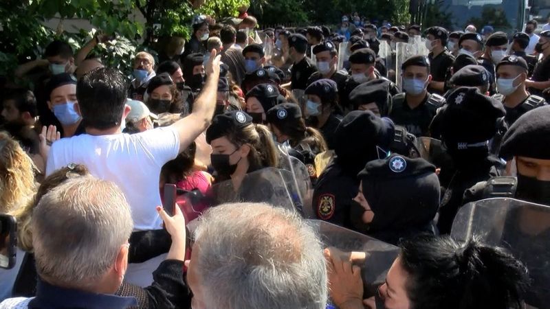 Tozkoparan'da kentsel dönüşüm arbedesi