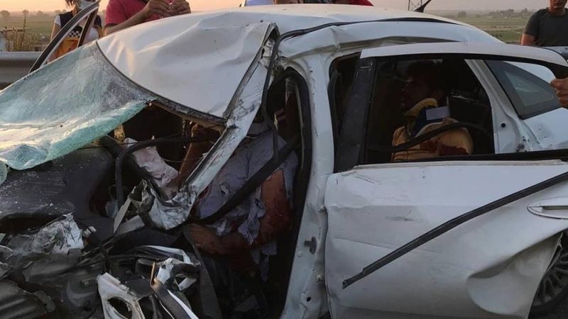 Aydın'da minibüs ile otomobil çarpıştı: 8 yaralı