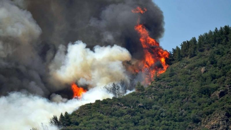 Marmaris’te peş peşe yangınlar: 1 şehit