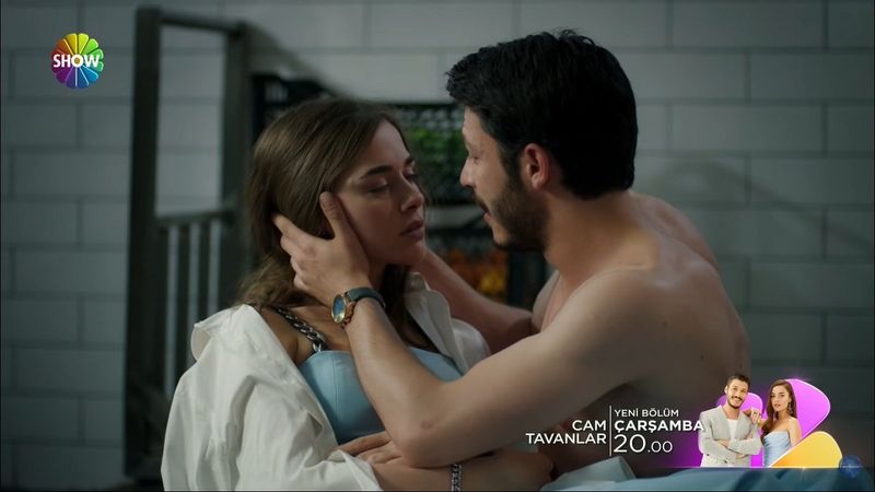 Cam Tavanlar 4. yeni bölüm 2. fragmanı: Leyla ve Cem arasında buzlar eriyor mu?