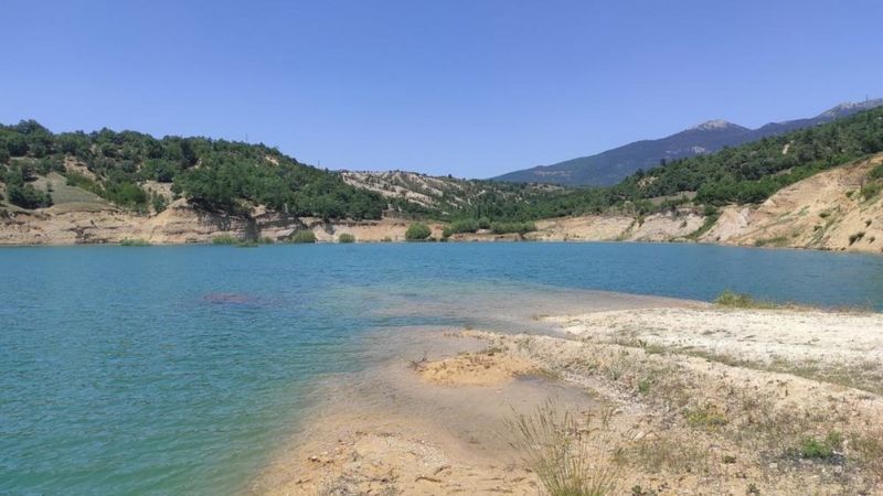 Kütahya Şaphane Göleti’nin doluluk oranı azaldı