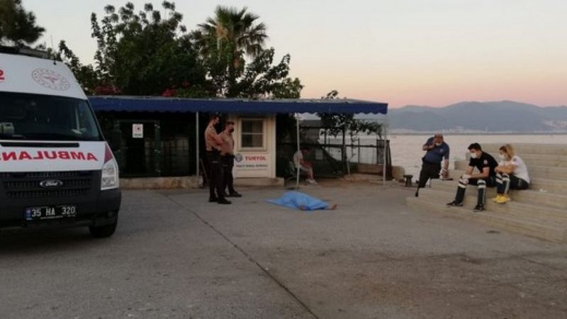 İzmir’de sahilde erkek cesedi bulundu