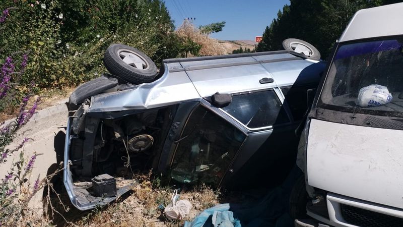 Malatya'da zincirleme kaza: 7'si çocuk 12 yaralı