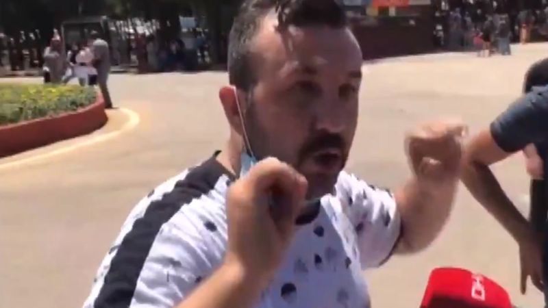 Gaziantep Hayvanat Bahçesi'nde aslan paniği: Görgü tanığı anlattı