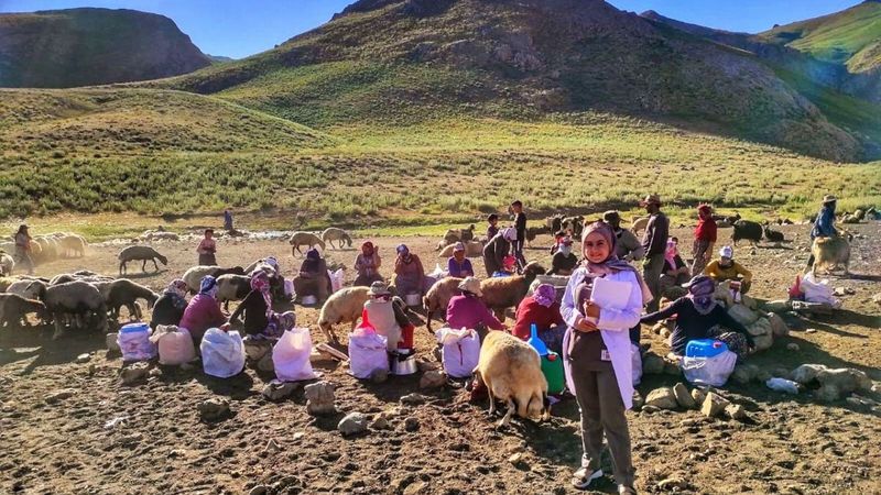 Van'da internet erişimi yakalayıp aşı yaptı