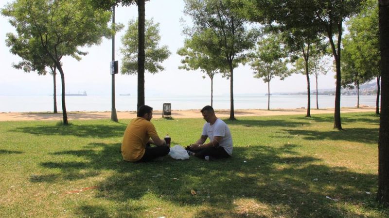 Kocaeli'de termometreler 35 dereceyi gösterdi