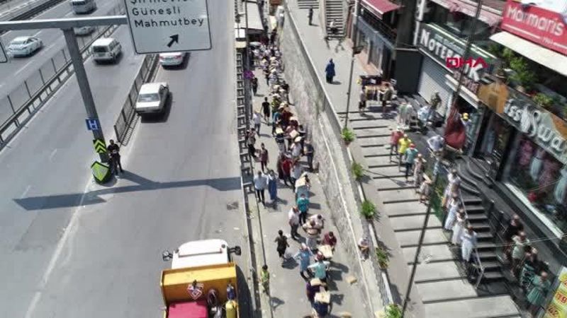 Bahçelievler'de ucuz baklava kuyruğu