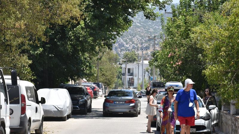 Marmaris'in kırsal mahallelerine tatilci akını