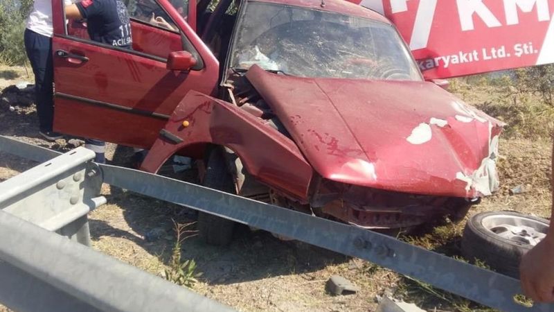 Aydın'da trafik kazası: 3 yaralı