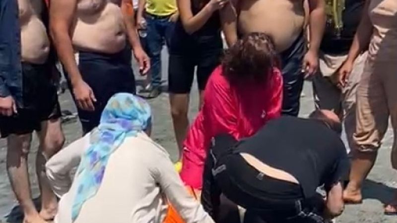 Serinlemek için Salda Gölü’ne giren genç boğuldu