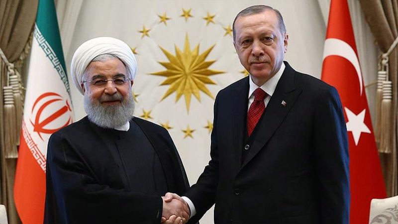 Cumhurbaşkanı Erdoğan Hasan Ruhani ile görüştü