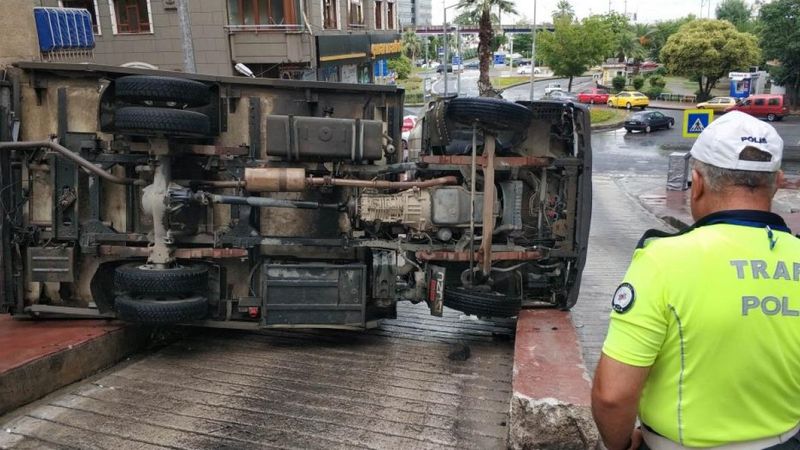 Samsun'da trafik kazası: 1 yaralı