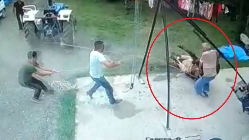 Samsun'da kurbanlık boğanın saldırdığı yaşlı adam öldü
