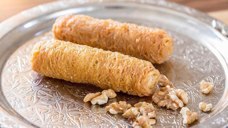 Erzurum'un meşhur tatlısı: Kadayıf dolması tarifi..