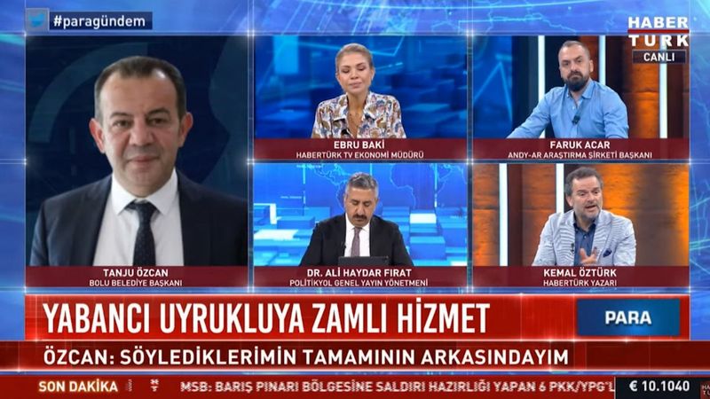 CHP’li başkan Tanju Özcan: Birer tane göçmeni evinize alıp baksanıza