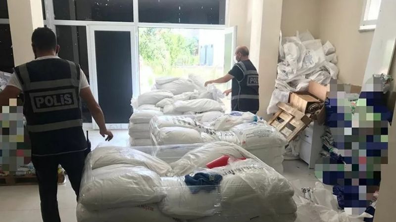 İzmit’te 12 ton sahte deterjan ele geçirildi