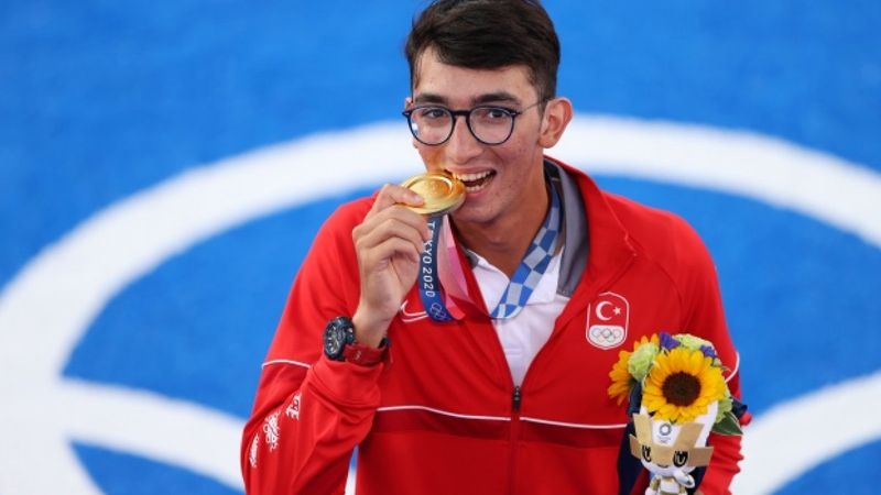 Mete Gazoz'un babası: 3 yaşında beri yay çekiyor